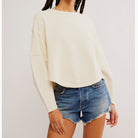 Free People Total Eclipse Tee in Tea