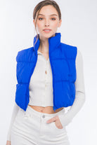 GOLDEN Brittany Nylon Vest Azure