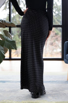 GOLDEN Eiza High Waist Midi Skirt