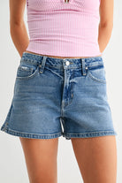 GOLDEN Gates Stretch Short with Hidden Slit