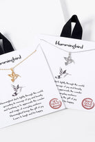 GOLDEN Hummingbird Necklace