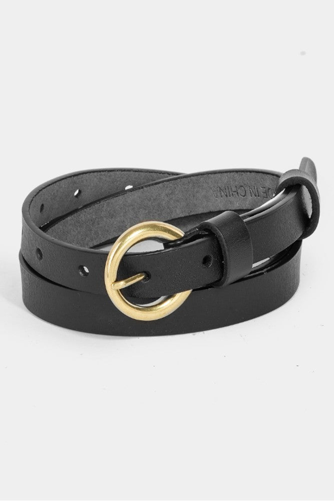 GOLDEN Val Belt Black