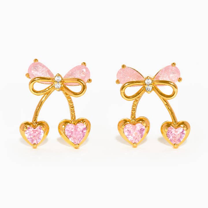 Girls Crew Cherry Pie Earrings