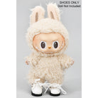 Girly Monster Patent Doc Boots White