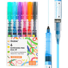 Grabie Dual-Tip Notetaking Pen Set of 6