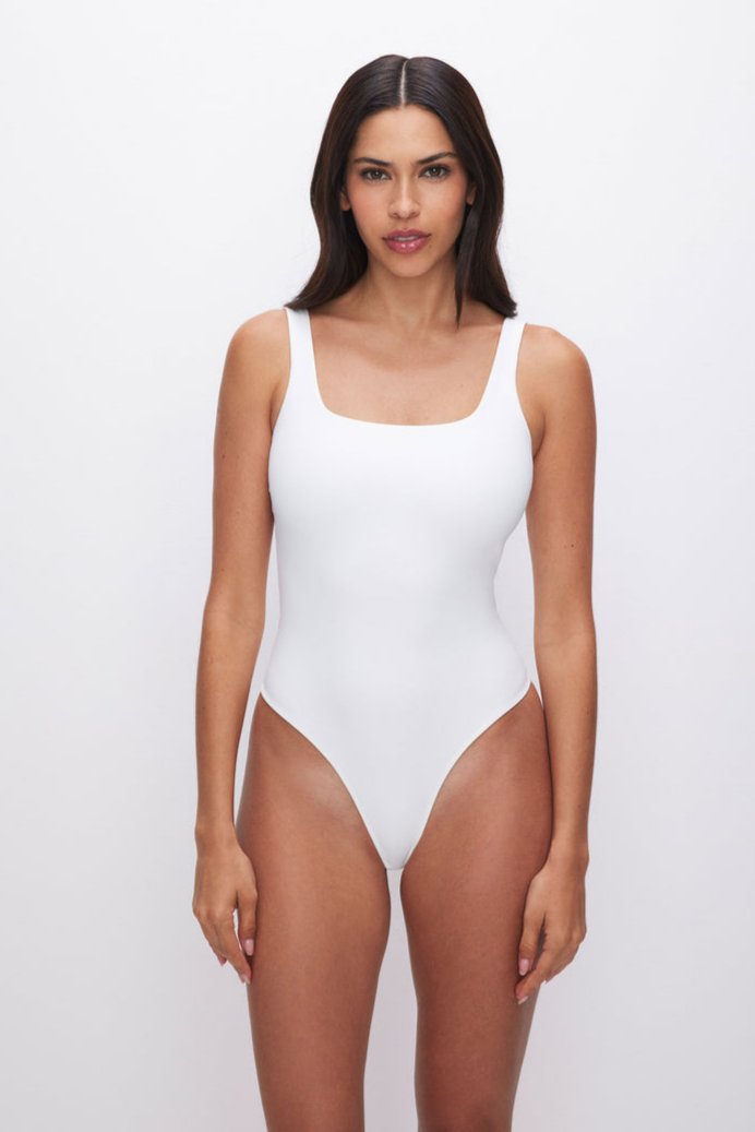 Good American Scuba Modern Tank Body White