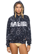 Aviator Nation Bandana Malibu Pullover Hoodie Relaxed
