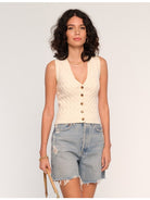 Heartloom Giselle Vest Ivory