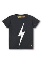 Aviator Nation Kids Tee - Bolt - Charcoal
