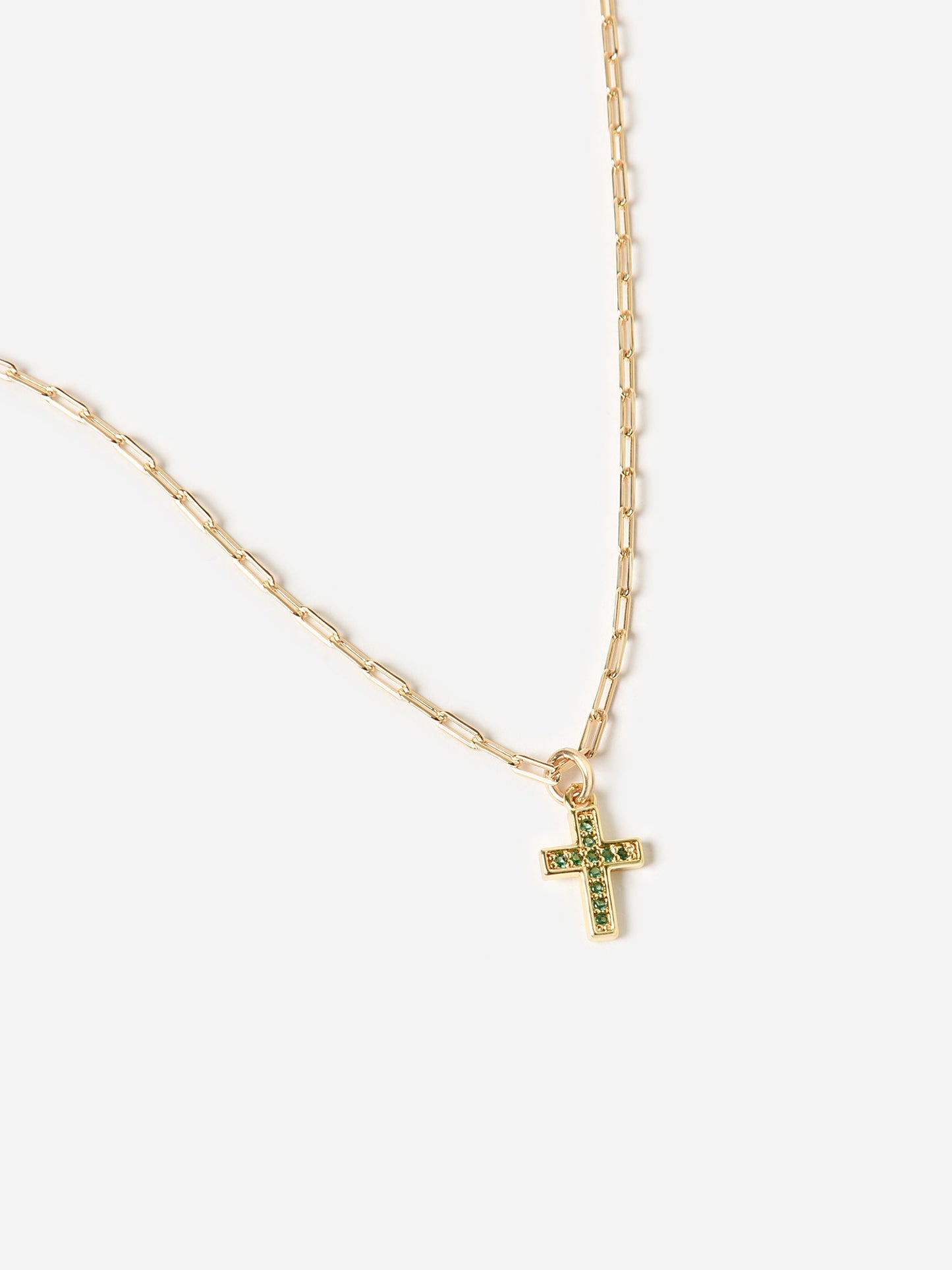 Joy Dravecky Emmy Cross Necklace