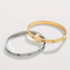 JOSSLYN by Wall to Wall 18K Non-Tarnish Waterproof Stainless Steel Bangle - 40B5155