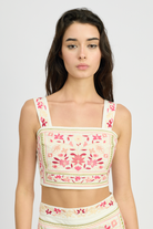 Jacquie The Label Nico Embroidered Top