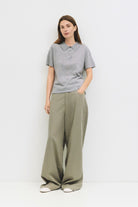 MOD REF The Gemma Top | Knit Polo Top