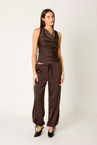 NIA Gabriella Pant Espresso