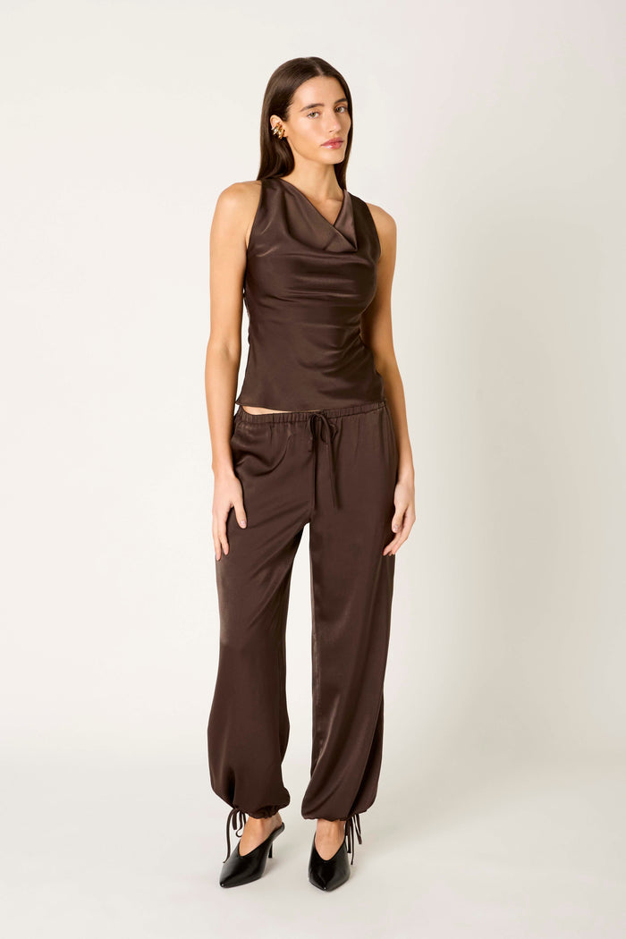 NIA Gabriella Pant Espresso