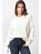 Olivaceous Karli Knit Top