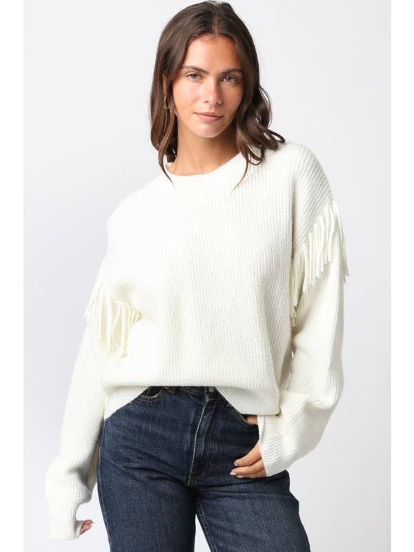 Olivaceous Karli Knit Top