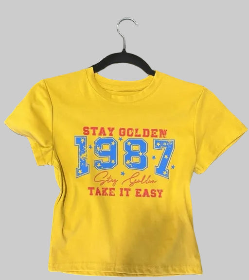 YAZ. Amma Stay Golden Tee