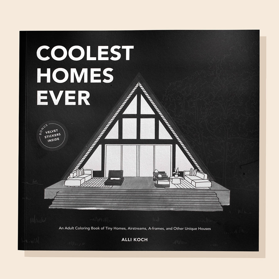 Paige Tate & Co Coolest Homes Ever Coloring Book