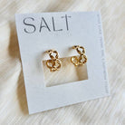 SALT by Sarah Curtis Criss-Cross Hoop Earrings