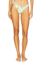 Show Me Your Mumu Kini Bottom Reversible - Bouquet Gingham