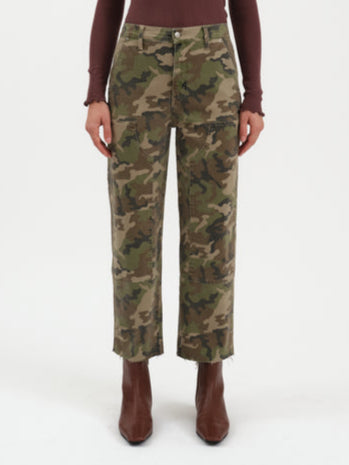 Daze Denim Sundaze Carpenter Crop High Rise in Hideaway