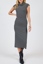 Sadie & Sage Bounty Turtleneck Knit Midi Dress