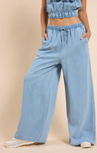 Sadie & Sage It's Pouring Elastic Drawstring Pants