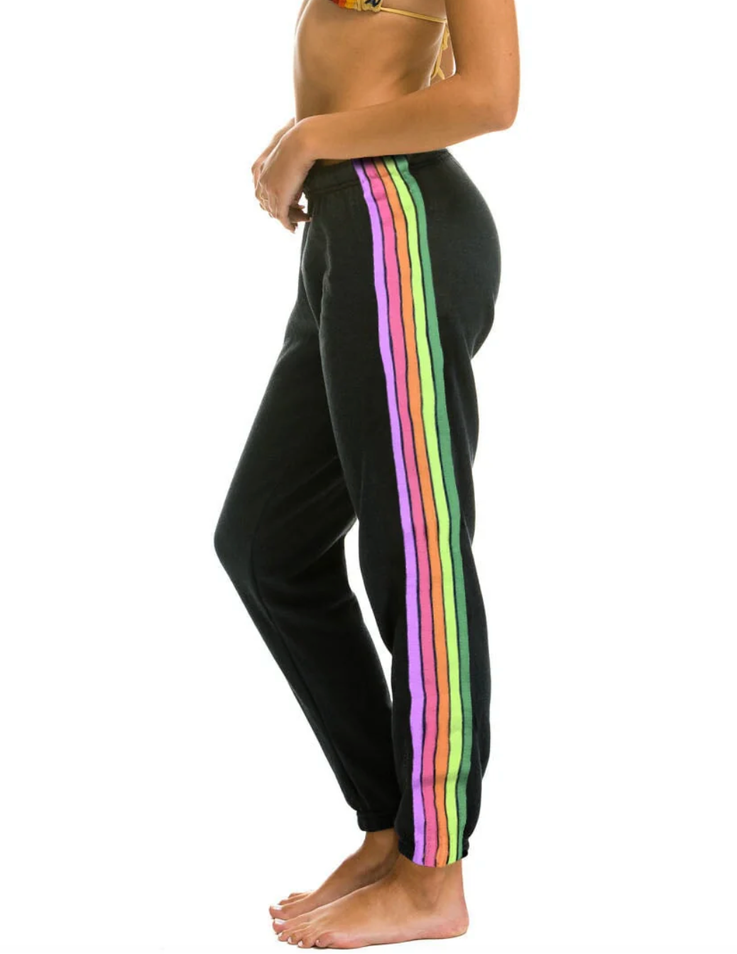 Aviator Nation 5 Stripe Sweatpant