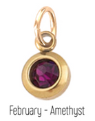 farrah b Jewelry Birth Stone Charms