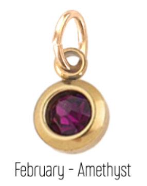 farrah b Jewelry Birth Stone Charms
