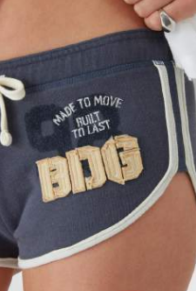 BDG Retro Micro Short Blue