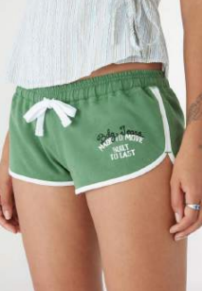 BDG Retro Micro Short Green