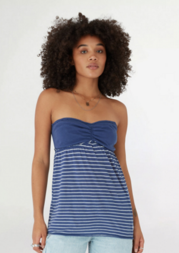 BDG Striped Brittney Bandeau