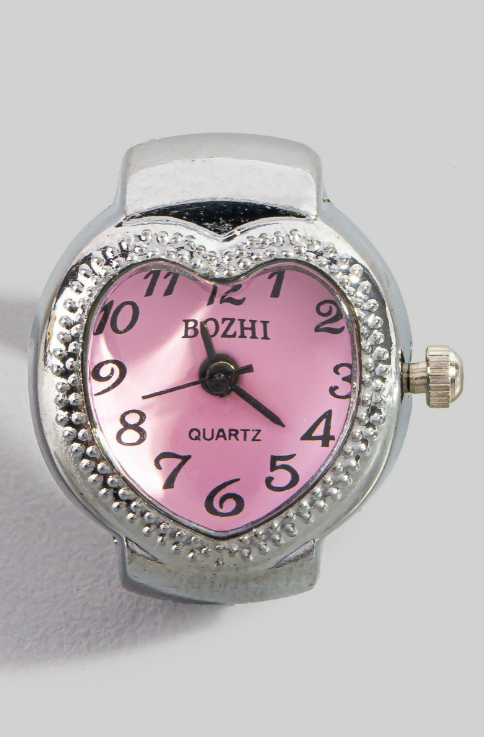 YAZ. Heart Watch Ring