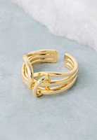 YAZ. Interlocking Abstract Ring