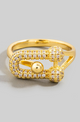 YAZ. Abstract Ornate Art Ring by YAZ.