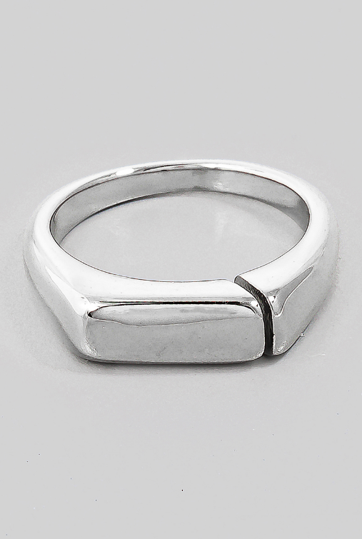 YAZ. Rectangle Slit Ring