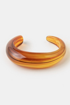 YAZ. Thin Resin Cuff in Borealis