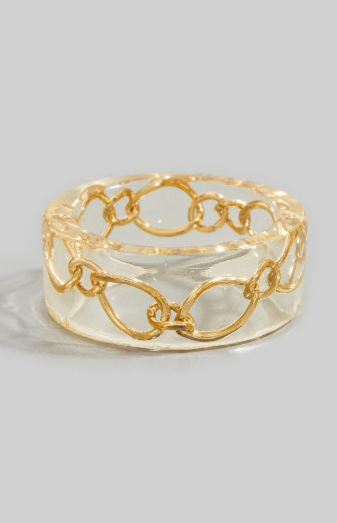 YAZ. Embedded Chain Ring