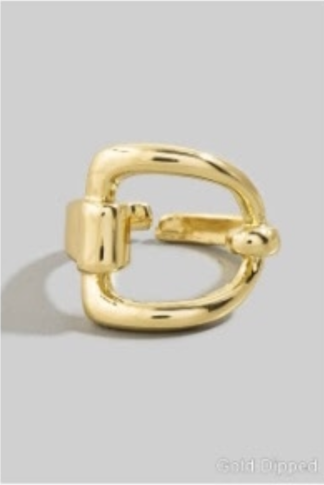 YAZ. Free Size Buckle Ring