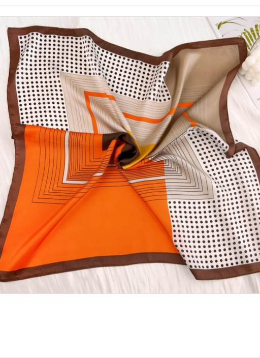 YAZ. Delicate Polka Dot Neck Scarf