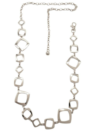 YAZ. Metal Square Chain Belt