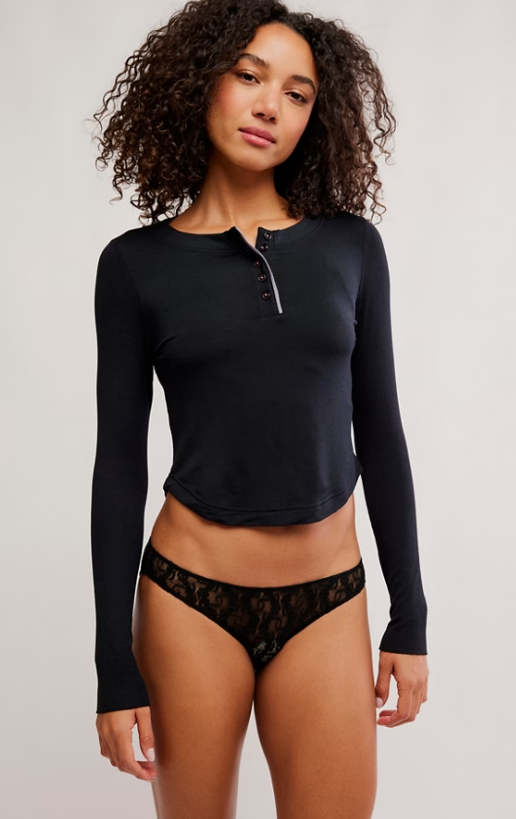 Free People Dream State Henley Top