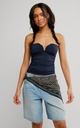 Free People Round Two Tube FP Black