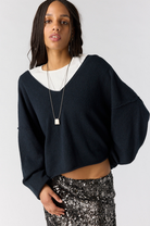 Free People See Me V-Neck Pullover by Free People