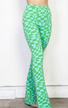 YAZ. Checker Board Patterned Knit Sweater Pants
