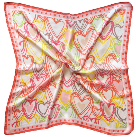 YAZ. Assorted Print Square Scarves