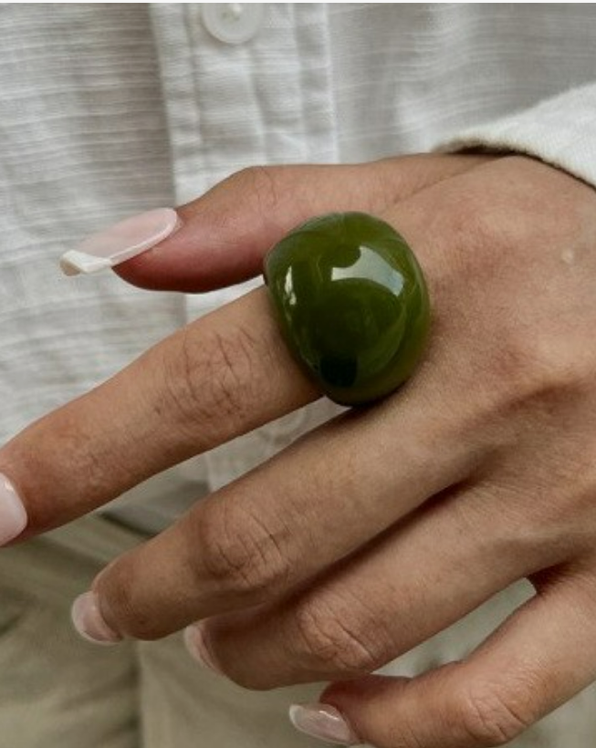 YAZ. Chunky Orb Ring