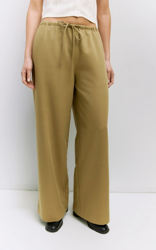 MOD REF The Vera Pants | Drawstring Wide Leg Pants
